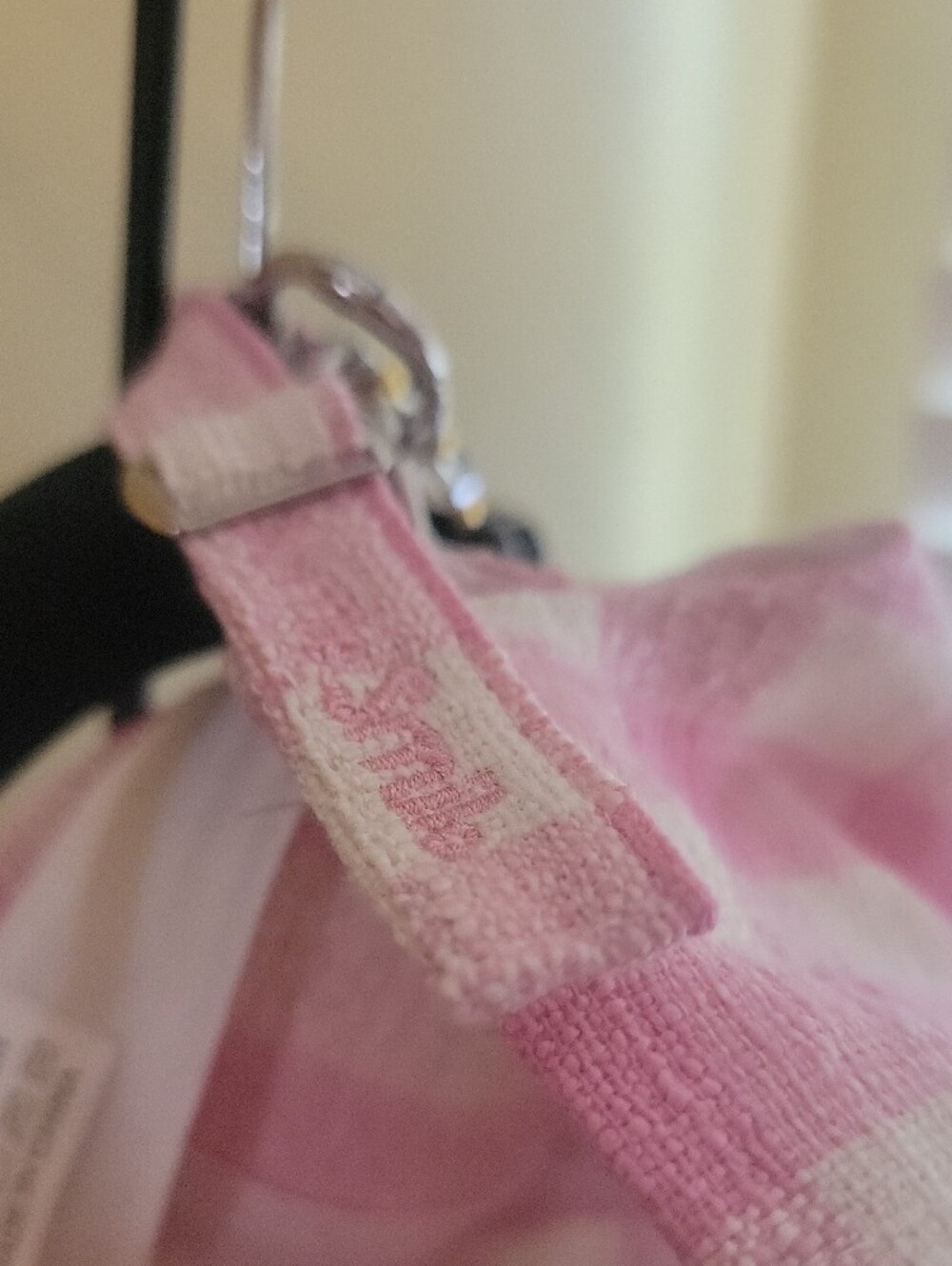 GIFTABLES Adorable Bear Sweater with Pink Gingham Cap & Bear Purse Charm - Picture 6 of 7